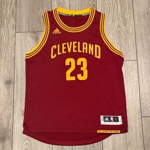 Adidas LeBron James Cleveland 23 Youth Basketball Jersey